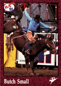 1991 Rodeo America Set B #29 Butch Small Front